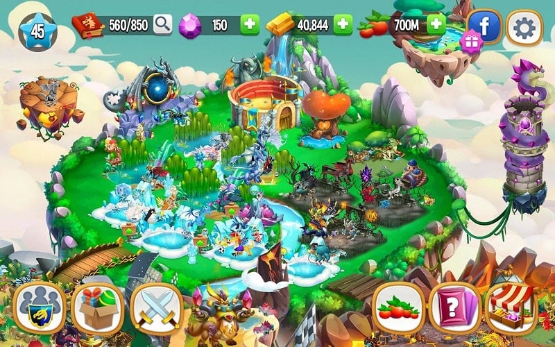 Dragon City Mobile Mod Apk