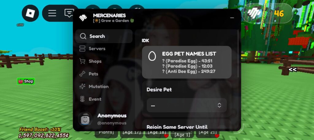 Hack Grow A Garden Mod Script 2