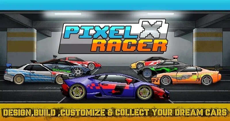 Pixel X Racer MOD APK (Vô Hạn Tiền) 3.2.53