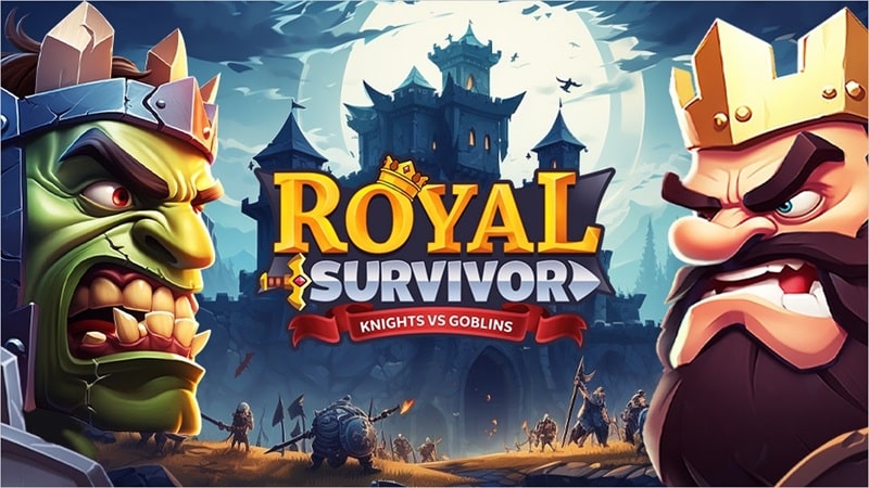 Royal Survivor: Heroes Battle MOD APK (Vô hạn tiền/Tài nguyên) 10.0.0